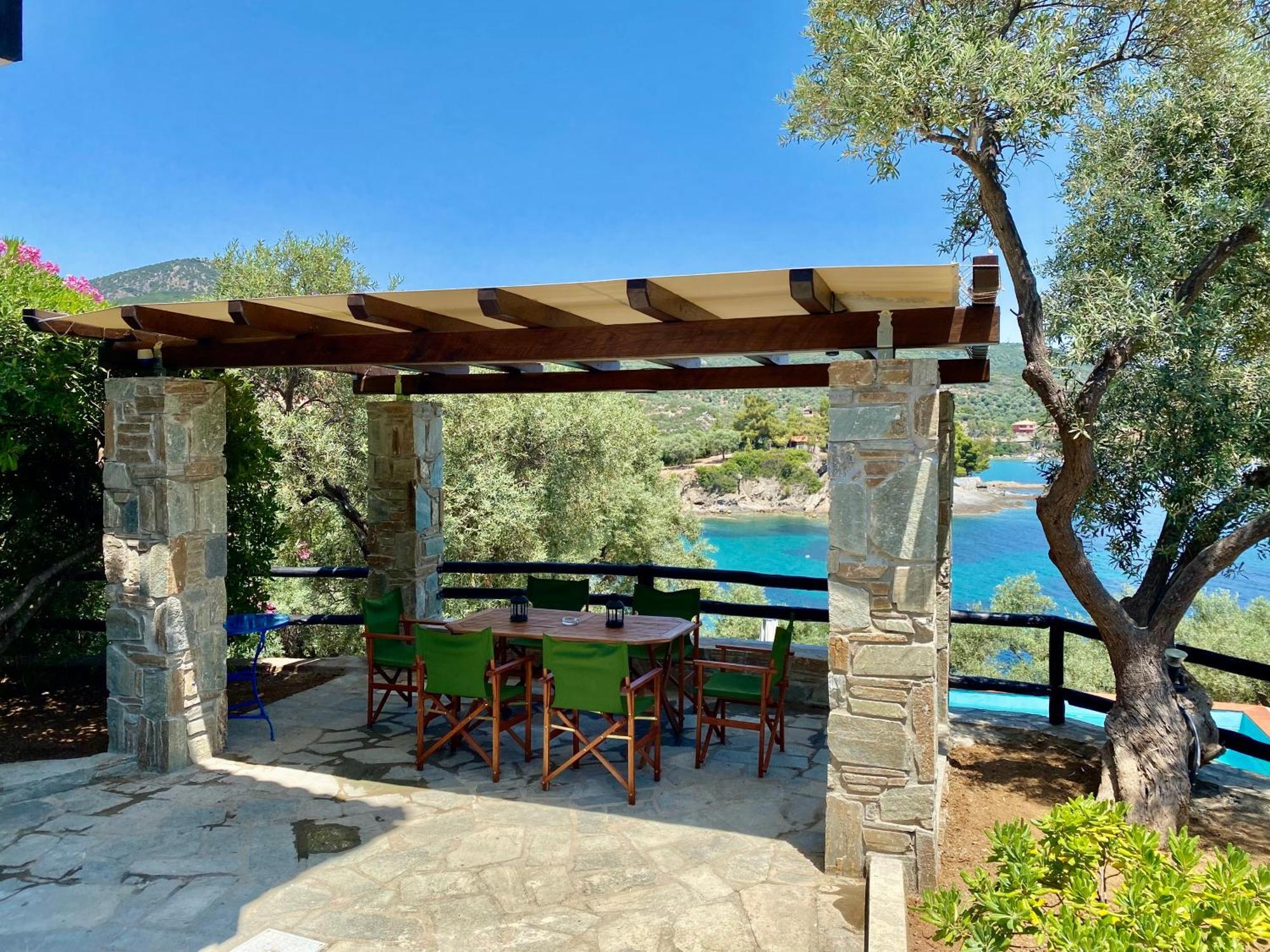 Villa Valia: Traditional Luxurious Residence Pyrgadikia Exteriör bild